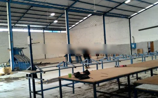 Disewakan Gudang Area Cimahi Bandung Barat, LB 1.000m², Izin Produksi, Listrik 10.000W